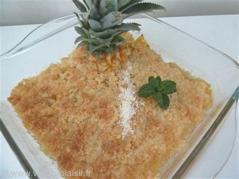 La R Alisation Du Crumble De Noix De Coco Et Ananas Victoria