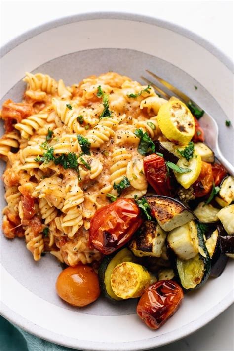 Cheesy Rotini Pasta With Roasted Vegetables Artofit