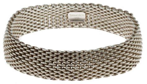 Tiffany And Co 925 Sterling Somerset Mesh Bracelet