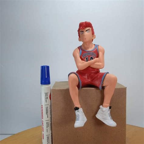 Jual Mainan Static Figure Hanamichi Sakuragi Slamdunk Duduk Slam Dunk