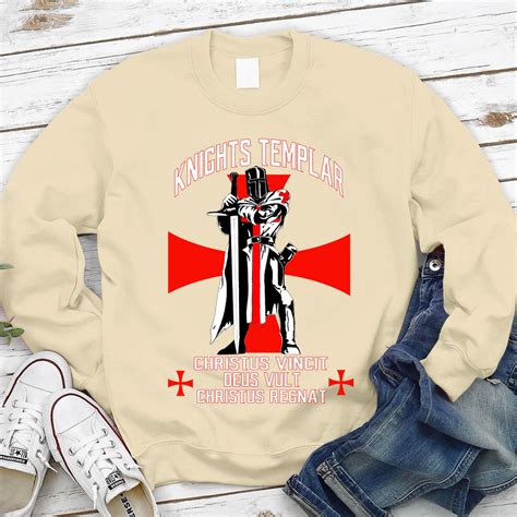 Knights Templar Crusader Christian Sweatshirt