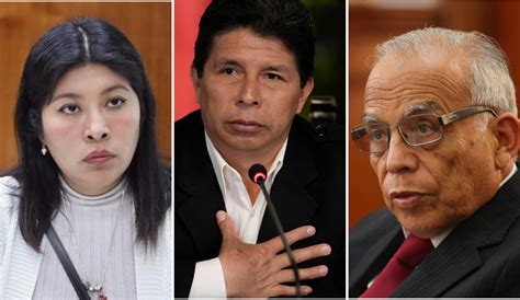 Confirman que Pedro Castillo y Betssy Chávez irán a juicio por golpe de