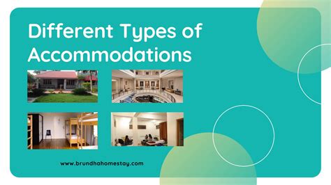 Different Types Of Accommodation By Brundha Homestay Issuu