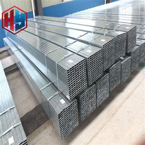 Welded Carbon Hollow Section Rectangular Square Galvanized Steel Tube