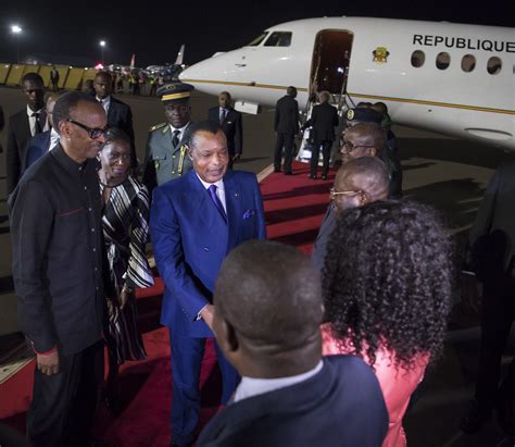 President Kagame Welcomes President Denis Sassou N Gueso O Flickr