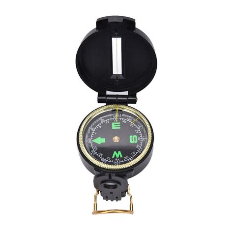 Metal Lensatic Compass Military Camping Hiking Style Survival Marchip2 Sg Ebay