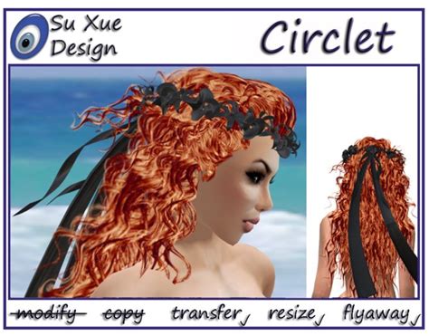 Second Life Marketplace Su Xue Wedding Circlet Headband Resize