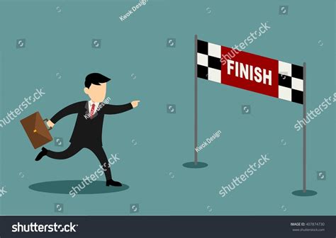 Finish Line Cartoon Stock Photos - 9,503 Images | Shutterstock