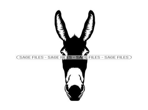 Mule Mascot SVG Mule Face SVG Mule Head Svg Mule Dxf Mule - Etsy Australia