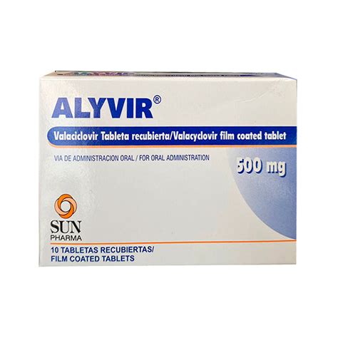 Alyvir 500mg Tableta Recubierta Inkafarma