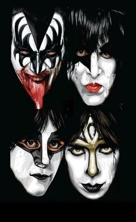 Pin By Vampus On Kiss Rock Band Posters Rock N Roll Art Kiss Band