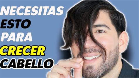 LO QUE NECESITAS PARA HACER CRECER TU CABELLO J M Montaño YouTube