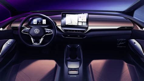 Volkswagen releases the first interior photos of the electric ID.4 ...