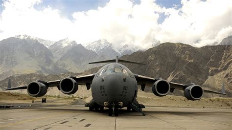 military transport aircraft