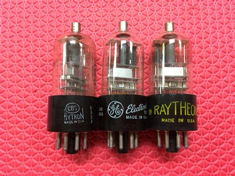 3 Us Made 6S8 6S8GT Vacuum Tubes Valves NOS NIB Lot Of Three Etsy