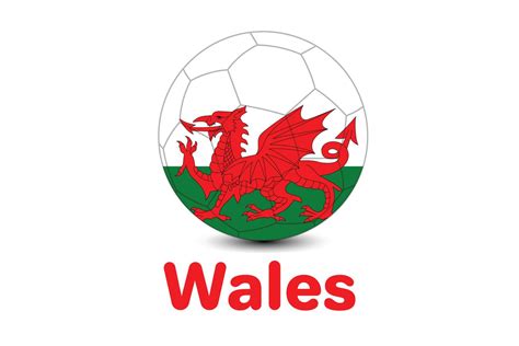 Wales Flag For Fifa Worldcup 2022. qatar world cup football illustration. 13740276 Vector Art at ...