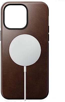 Nomad Modern Leather Case IPhone 14 Pro MAX Rustic Brown Horween