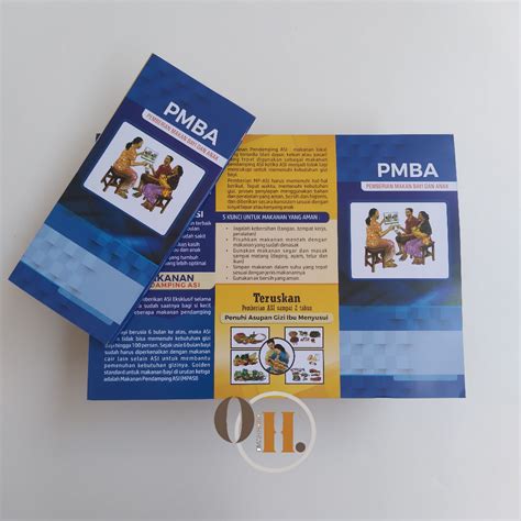 Jual Leaflet Pmba Brosur Pmba Pemberian Makanan Bayi Dan Anak