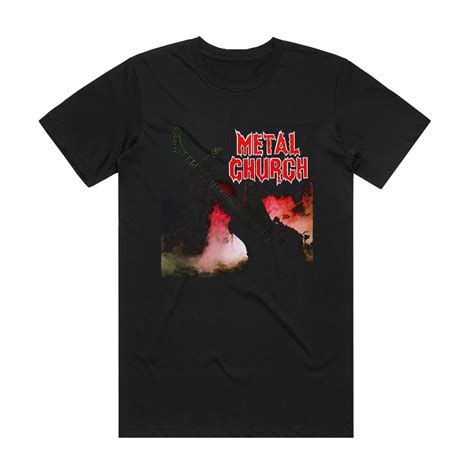 Metal Church Metal Church Album Cover T-Shirt Black – ALBUM COVER T-SHIRTS