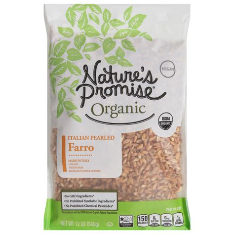 Save On Nature S Promise Organic Italian Pearled Farro Order Online