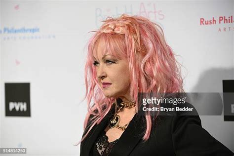 59 True Colors Fund Co Founder Cyndi Lauper Stock Photos High Res