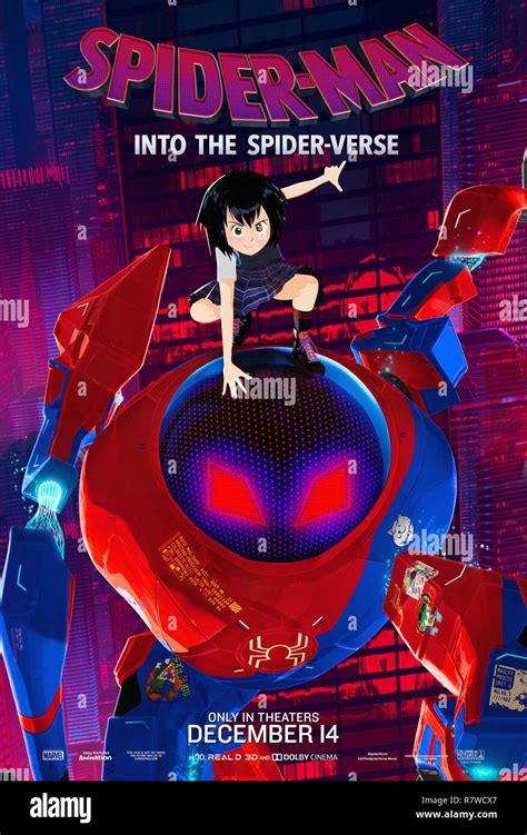 SPIDER-MAN: INTO THE SPIDER-VERSE, US advance poster, Peni Parker (voice: Kimiko Glenn), 2018 ...