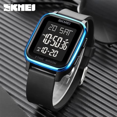 Skmei 1858 Reloj Hombre Deportivo Digital Resistente Al Agua Shopee