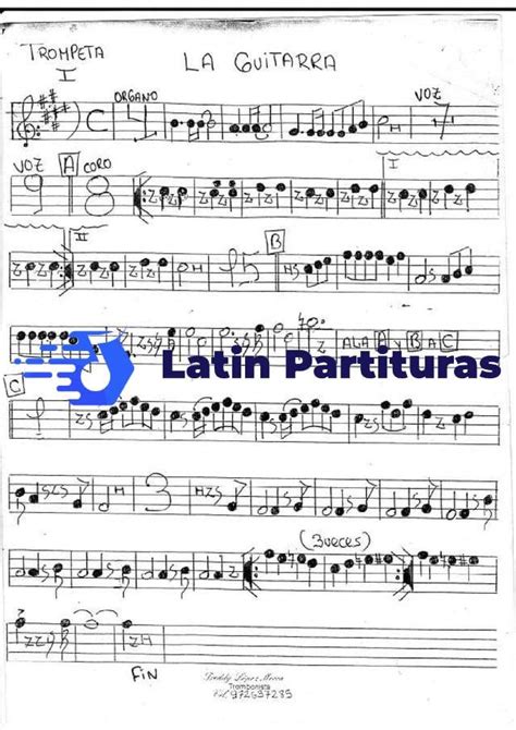 Autenticos Decadentes La Guitarra Latin Partituras