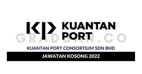 Permohonan Jawatan Kosong Kuantan Port Consortium Sdn Bhd Portal