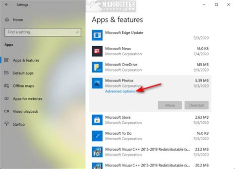 How To Reset Repair Or Uninstall Windows Store Apps In Windows