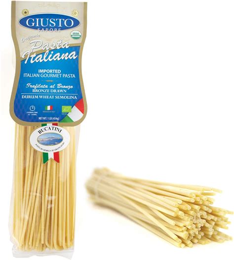 Amazon Giusto Sapore Italian Pasta Bucatini G Premium