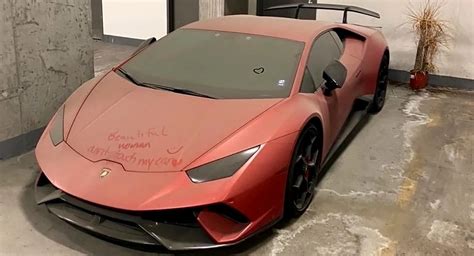 Abandoned Lamborghini Huracan Performante Found In Canadian Parking