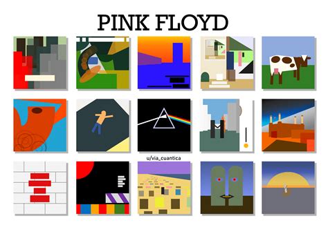 Pink Floyd Album Covers