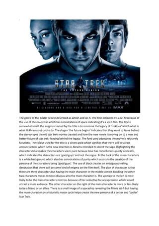 Star trek essay | PDF | Free Download