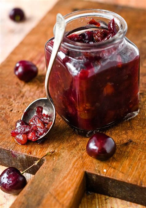 Easy Homemade Spicy Cherry Chutney Video Larder Love Recipe