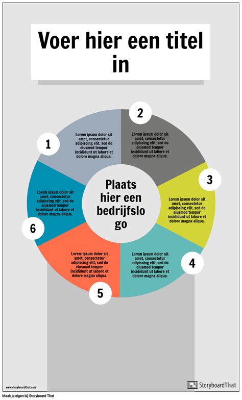 Gratis Businessplan Infographic Sjablonen