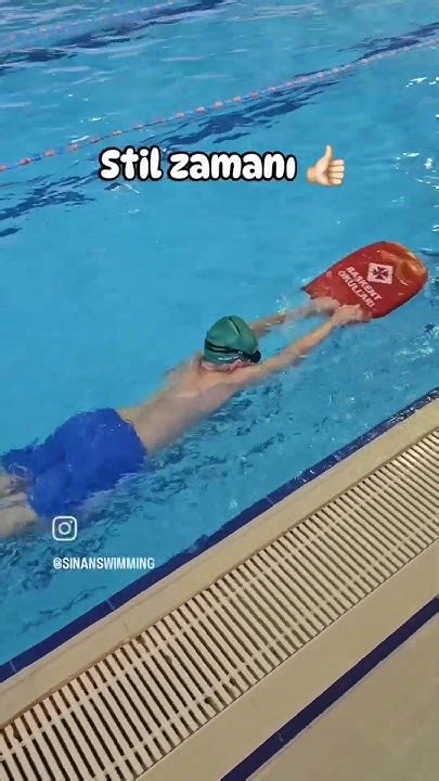 Stil öğrencisi🏊🏻‍♂️ Yüzme Swimming Deniz Spor Yüzmehavuzu Summer