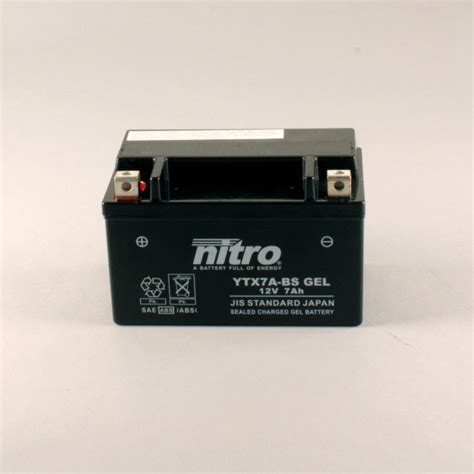 Batterie NITRO YTX7A BS GEL