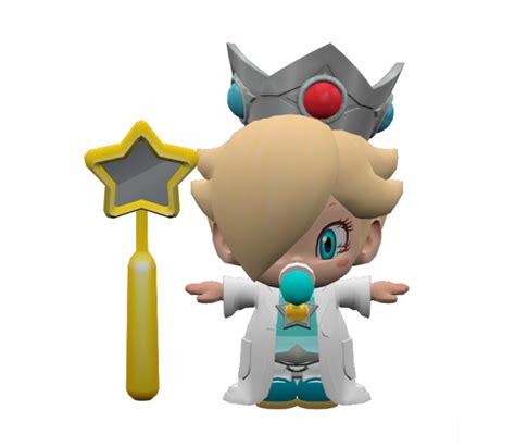 Filedmw Dr Baby Rosalina Modelpng Super Mario Wiki The Mario