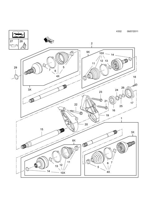 Opel INSIGNIA Front Axle Drive Shaft EPC Online WebAutoCats