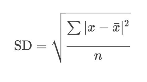 Standard Deviation S Formula Ten Advantages Of Standard Deviation S Formula And How You Can