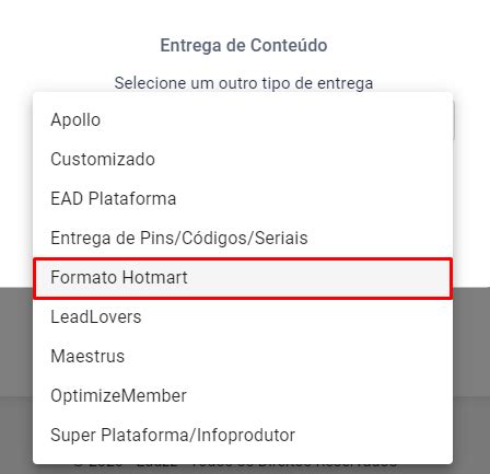 Como Fazer A Entrega No Formato Hotmart MyEduzz Ajuda Eduzz