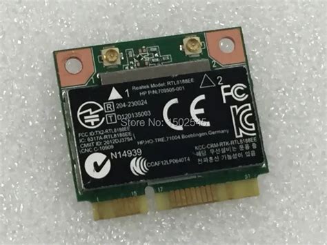 Broadcom Rtl Ee Mbps Pci E For Hp Probook