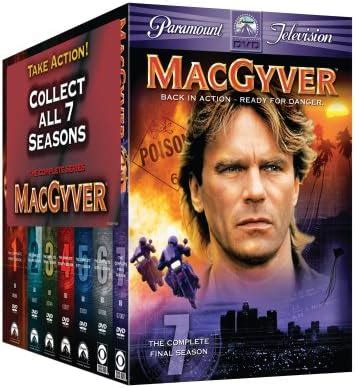 Macgyver Complete Series Pack Gift Set DVD Et Blu Ray Amazon Fr