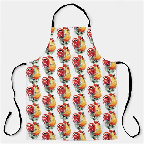 Vintage Rooster Apron Zazzle Vintage Vintage Shops Tool Design