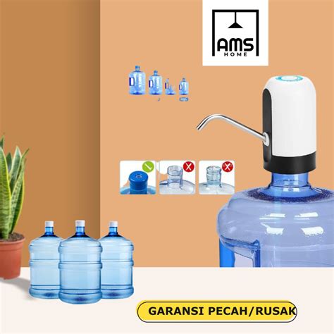 Jual Dispenser Air Minum Elektrik Led Electric Water Bottle Pump