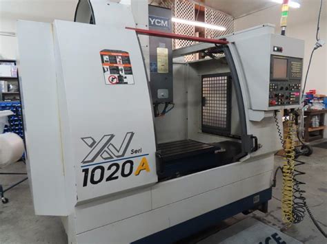 Ycm Xv A Cnc Vertical Machining Center For Sale Tramar