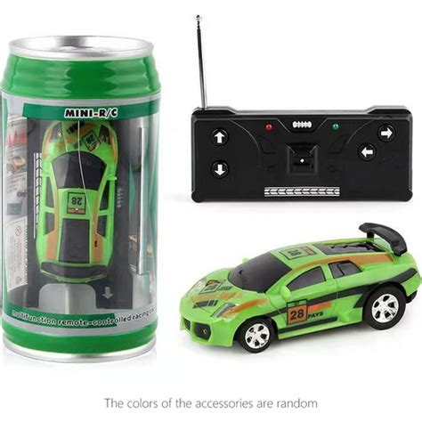 Runjing Mini Rc Araba Kutu Araba Yaratıcı Mini Rc Araba Radyo Uzaktan