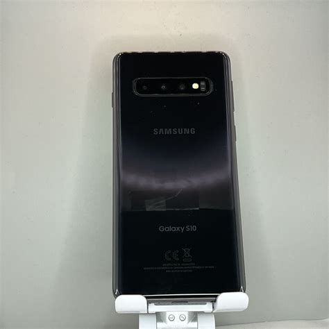 Samsung Galaxy S10 Sm G973u 128gb Prism Black Unlocked S08584