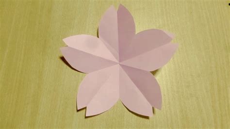 C Mo Hacer Flores De Cerezo Origami El Arte De Doblar El Papel Youtube